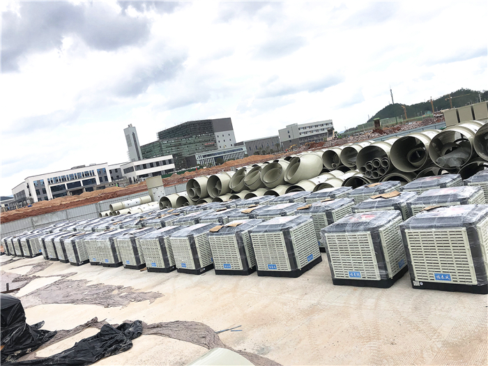 鐵皮廠房降溫環保空調